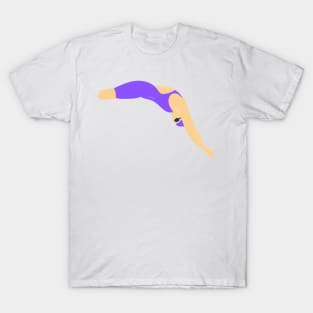 Diving - Purple T-Shirt